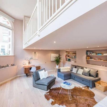Hip Split Level Apartment On The Ground Floor Amsterdam Exterior photo